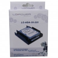 LC-Power HDD/SSD mounting kit Einbaurahmen 2,5" auf 3,5"