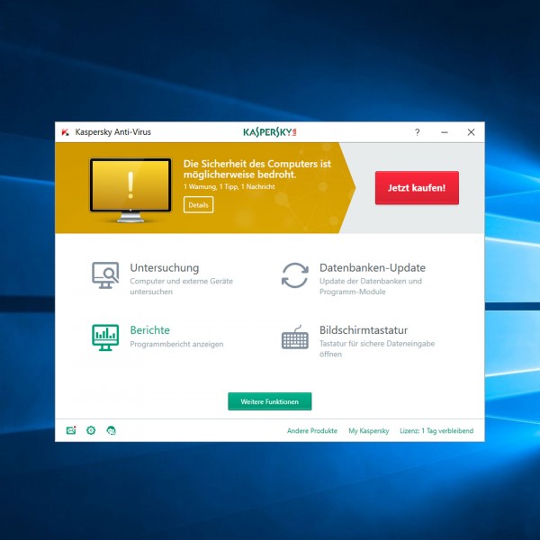 Virencheck und -beseitigung (PC)