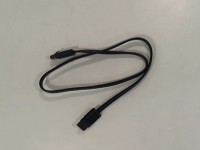 Festplattenkabel S-ATA III 6Gb/s Kabel mit Clip 2x schwarz