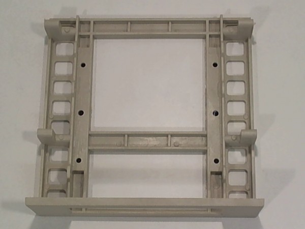 3,5" auf 5,25" Einbaurahmen schwarz